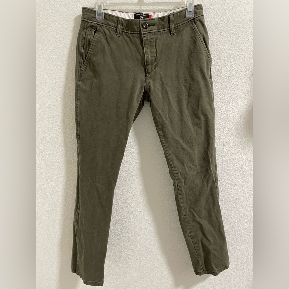 Men's Classic Olive Chinos